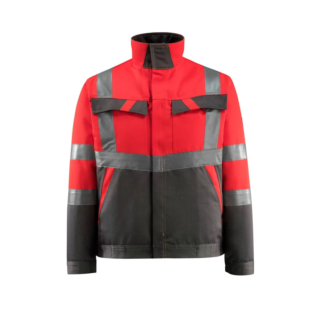 MASCOT® | Jacke SAFE LIGHT | 2XL | Hi-vis Rot/Dunkelanthrazit