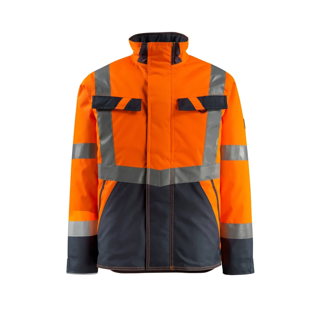 MASCOT® | Winterjacke SAFE LIGHT | 2XL | Hi-vis Orange/Schwarzblau