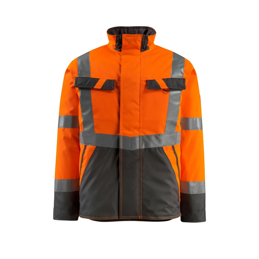 MASCOT® | Winterjacke SAFE LIGHT | 2XL | Hi-vis Orange/Dunkelanthrazit