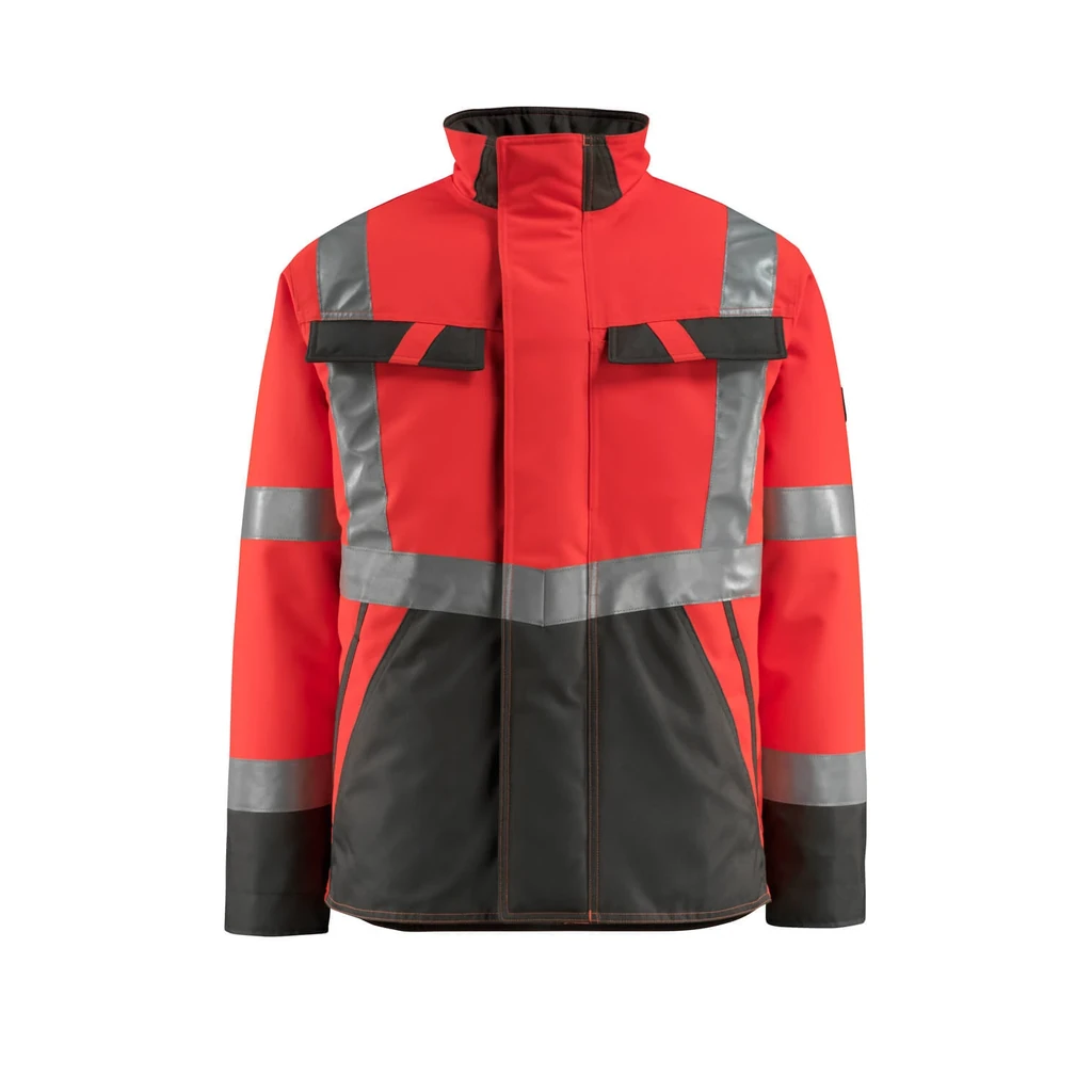 MASCOT® | Winterjacke SAFE LIGHT | 2XL | Hi-vis Rot/Dunkelanthrazit