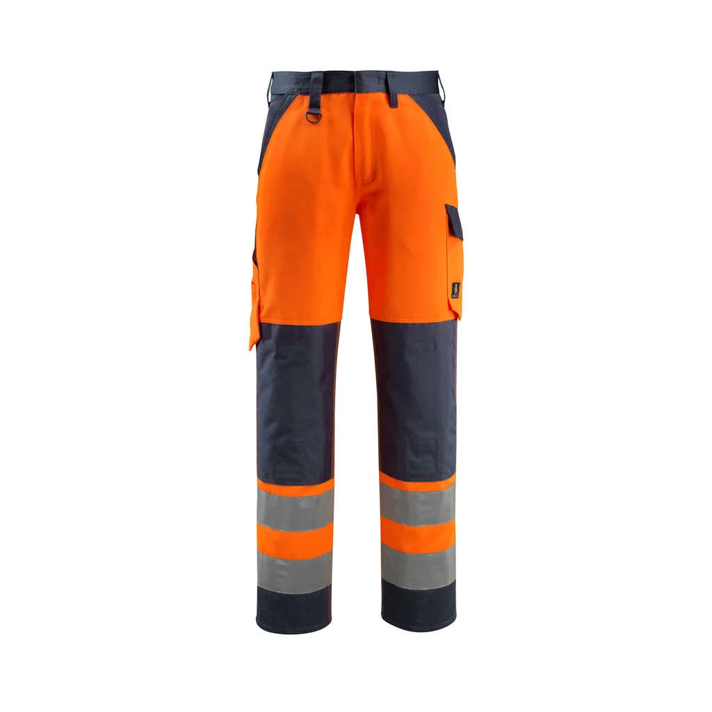 MASCOT® | Hose mit Knietaschen SAFE LIGHT | 76C46 | Hi-vis Orange/Schwarzblau
