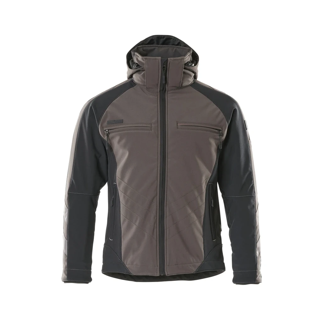 MASCOT® | Winterjacke UNIQUE | S | Dunkelanthrazit/Schwarz
