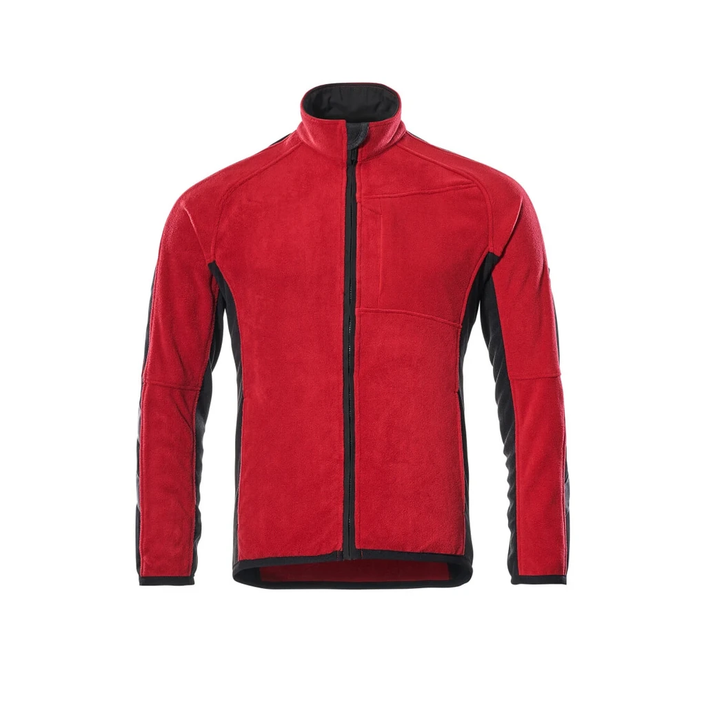 MASCOT® | Fleecejacke UNIQUE | 2XL | Rot/Schwarz