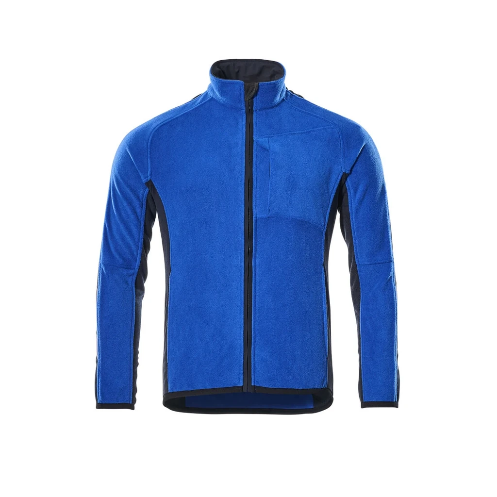 MASCOT® | Fleecejacke UNIQUE | 2XL | Kornblau/Schwarzblau