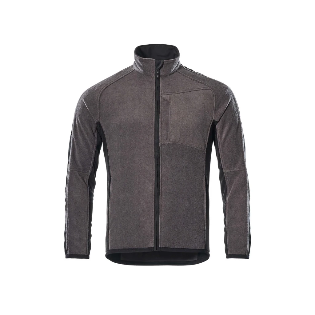 MASCOT® | Fleecejacke UNIQUE | 2XL | Dunkelanthrazit/Schwarz