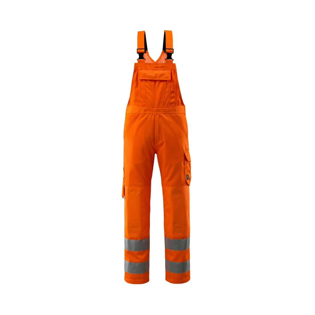 MASCOT® | Latzhose mit Knietaschen SAFE LIGHT | 90C62 | Hi-vis Orange