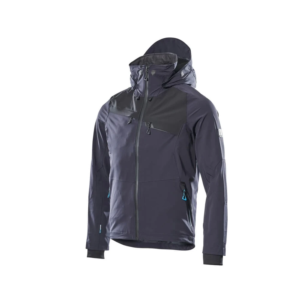 MASCOT® | Hard Shell Jacke ADVANCED | M | Schwarzblau/Schwarz
