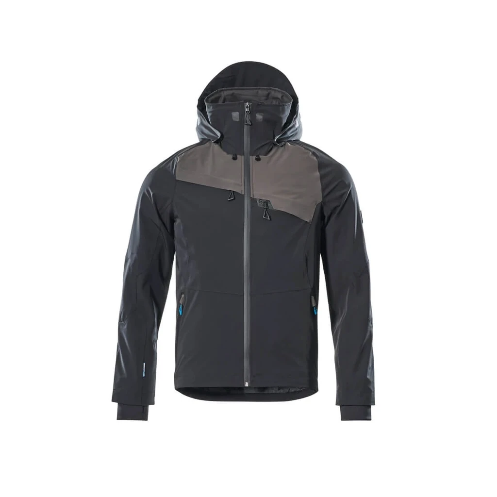 MASCOT® | Hard Shell Jacke ADVANCED | M | Schwarz/Dunkelanthrazit