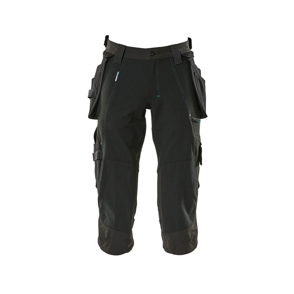 MASCOT® | Dreiviertel-Hose mit Hängetaschen ADVANCED | C42 | Schwarz