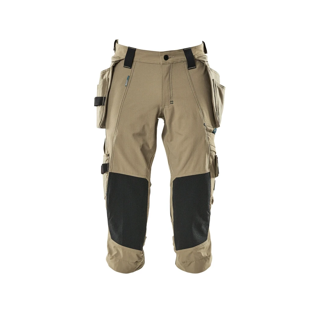 MASCOT® | Dreiviertel-Hose mit Hängetaschen ADVANCED | C42 | Hellkhaki
