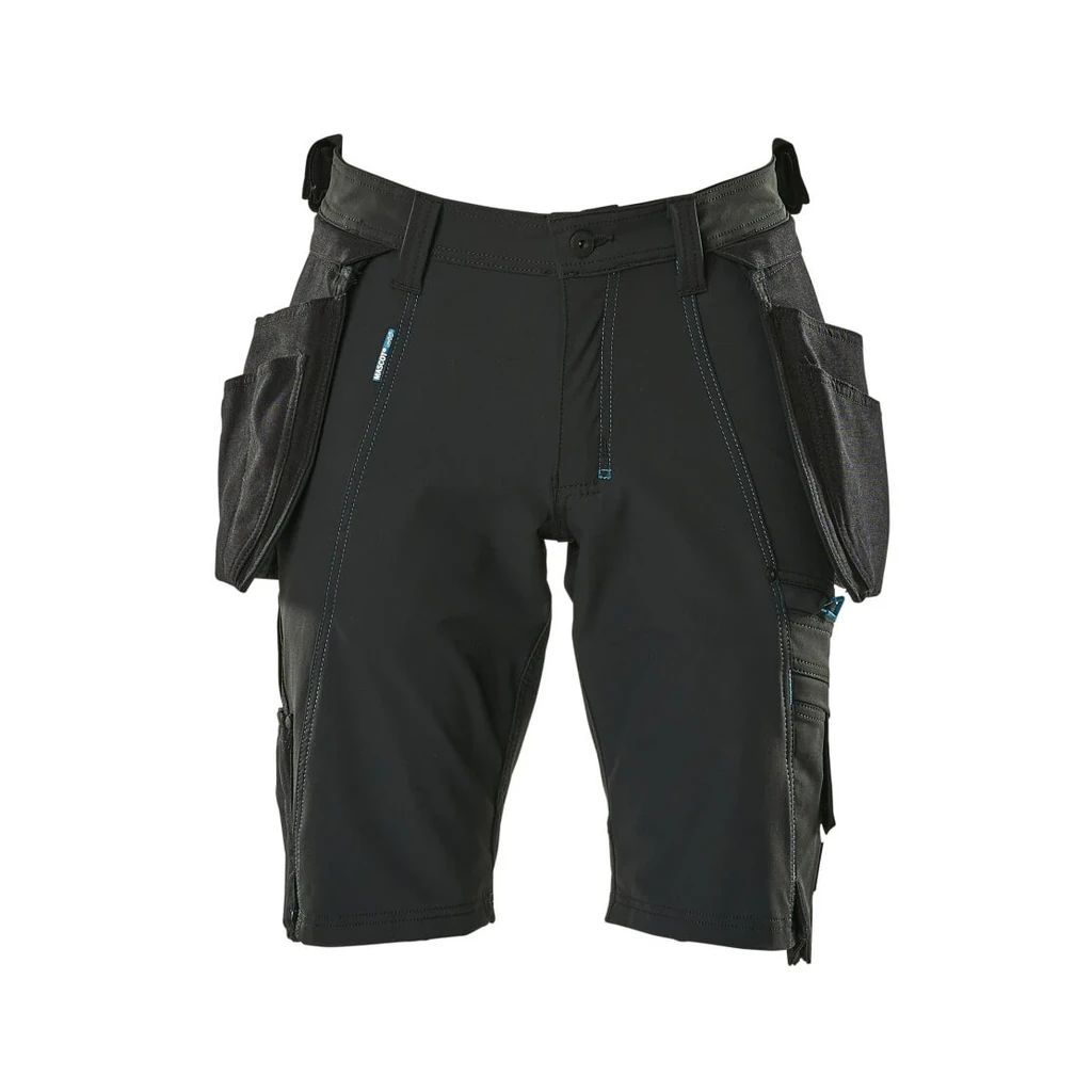 MASCOT® | Shorts mit Hängetaschen ADVANCED | C43 | Schwarz