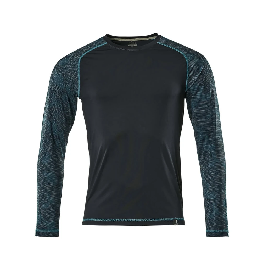 MASCOT® | T-Shirt Langarm ADVANCED | 2XL | Schwarzblau