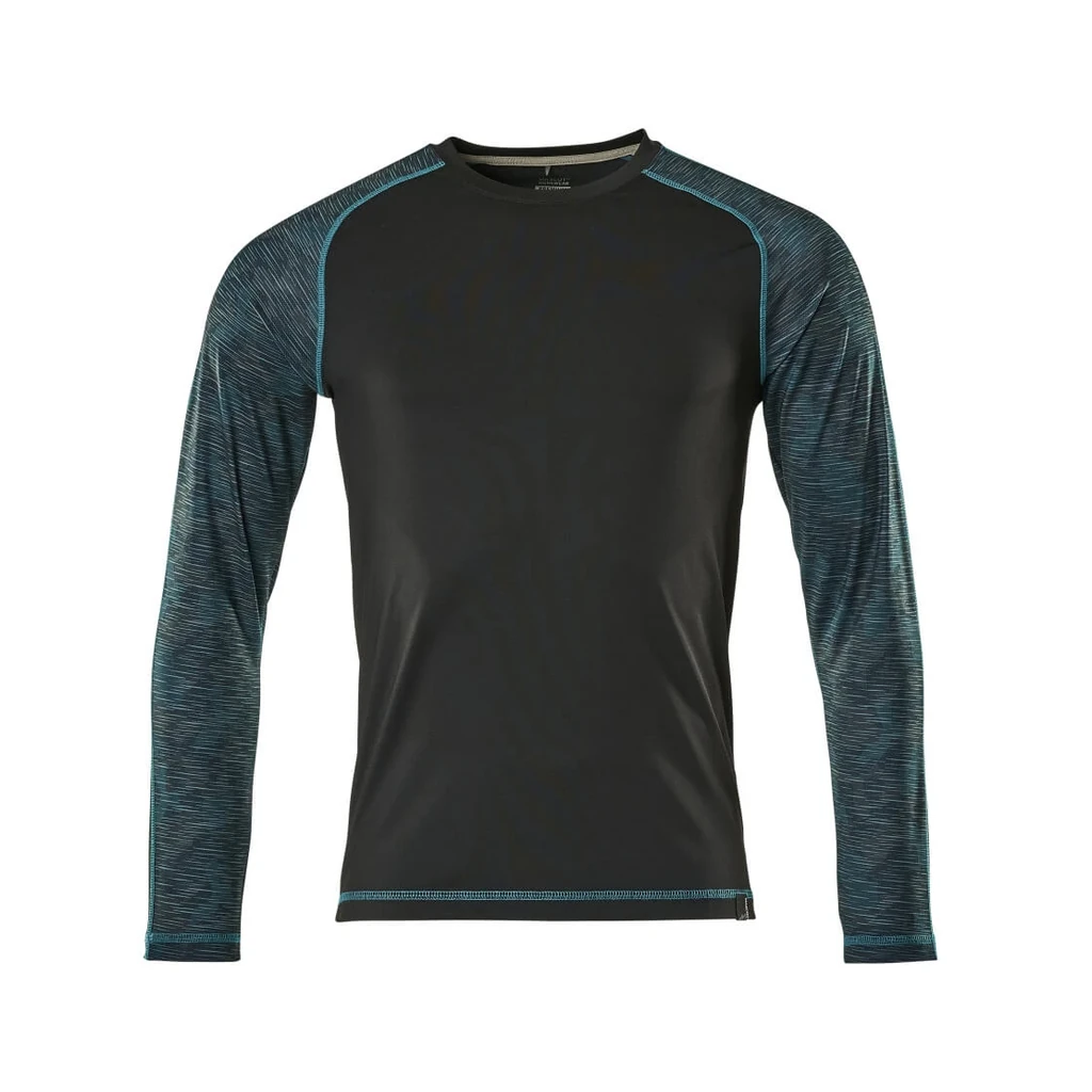MASCOT® | T-Shirt Langarm ADVANCED | 2XL | Schwarz