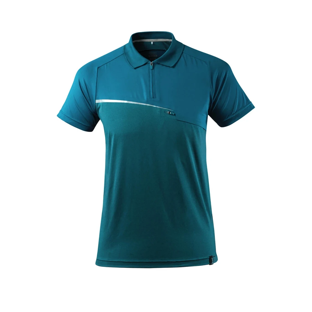 MASCOT® | Polo-Shirt mit Brusttasche ADVANCED | 2XL | Dunkelpetroleum
