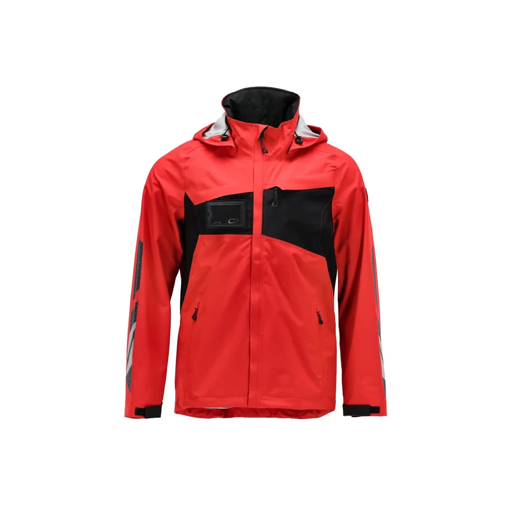 MASCOT® | Hard Shell Jacke ACCELERATE | XL | Verkehrsrot/Schwarz