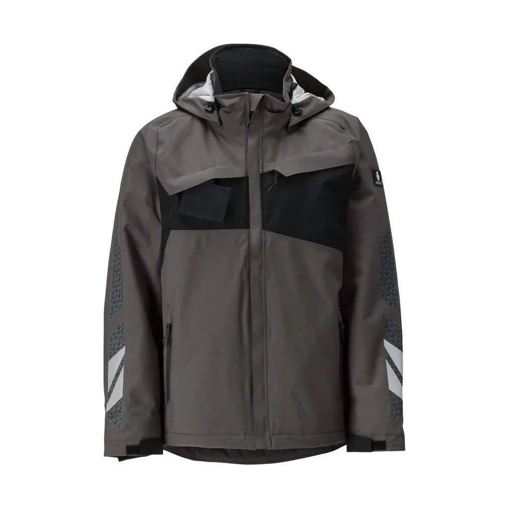 MASCOT® | Winterjacke ACCELERATE | S | Dunkelanthrazit/Schwarz