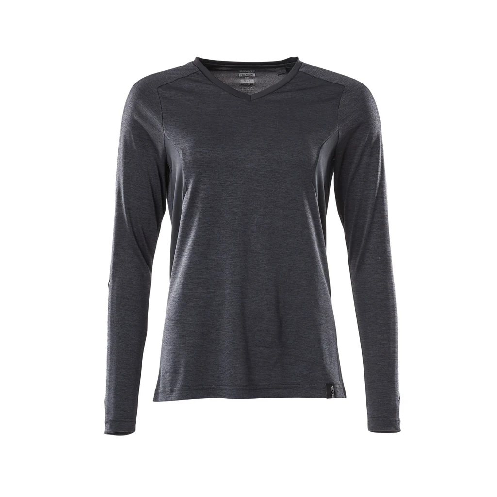 MASCOT® | T-Shirt Langarm ACCELERATE | 2XLONE | Schwarzblau meliert