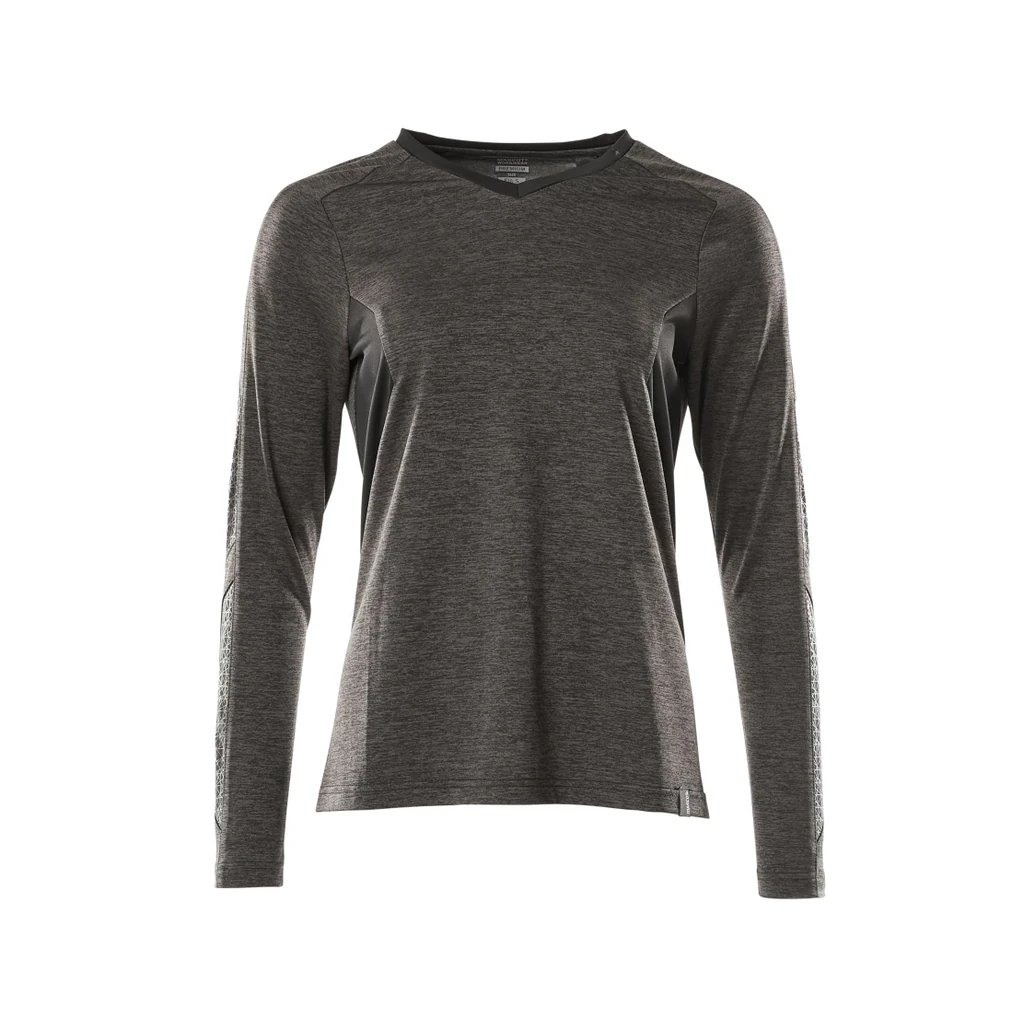 MASCOT® | T-Shirt Langarm ACCELERATE | 2XLONE | Dunkelanthrazit/Schwarz
