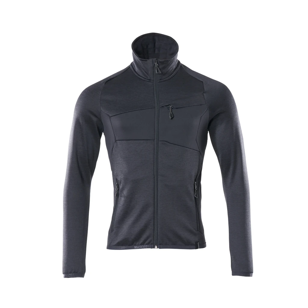 MASCOT® | Fleecepullover mit Reißverschluss ACCELERATE | 2XL | Schwarzblau
