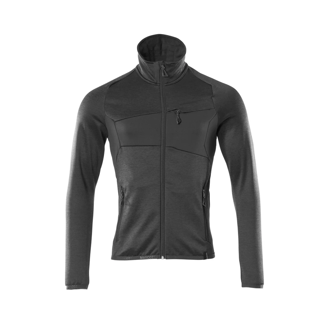 MASCOT® | Fleecepullover mit Reißverschluss ACCELERATE | 2XL | Schwarz