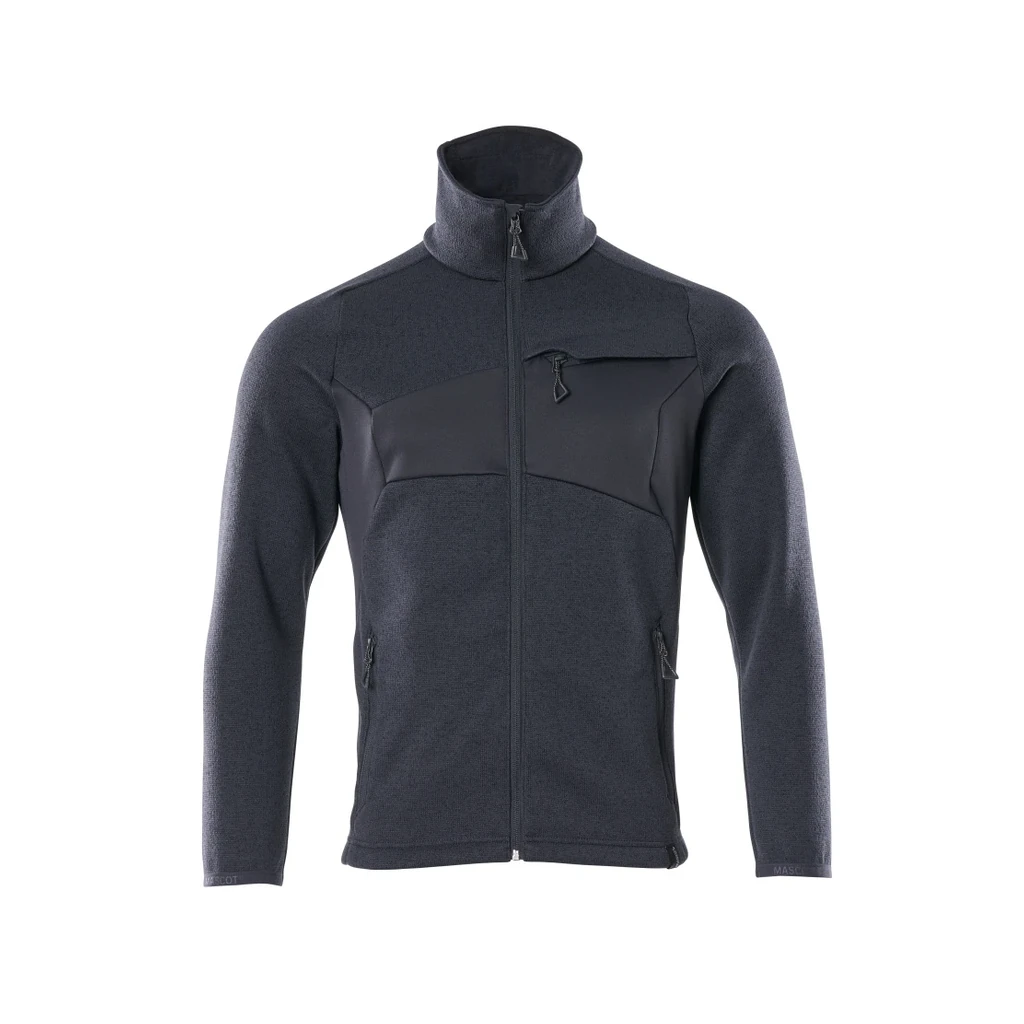 MASCOT® | Strickpullover mit Reißverschluss ACCELERATE | 2XL | Schwarzblau