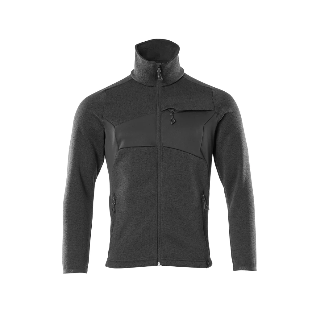 MASCOT® | Strickpullover mit Reißverschluss ACCELERATE | 2XL | Schwarz