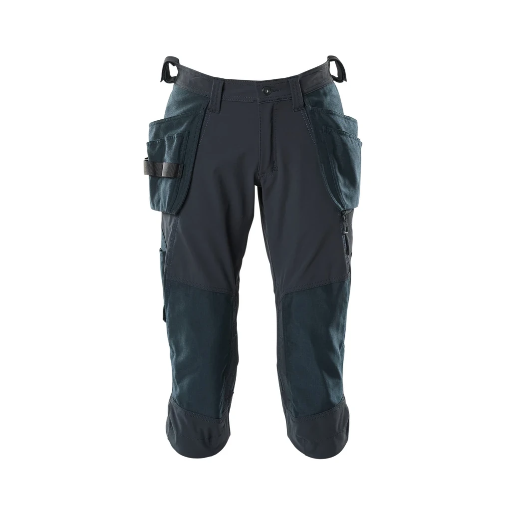 MASCOT® | Dreiviertel-Hose mit Hängetaschen ACCELERATE | C44 | Schwarzblau