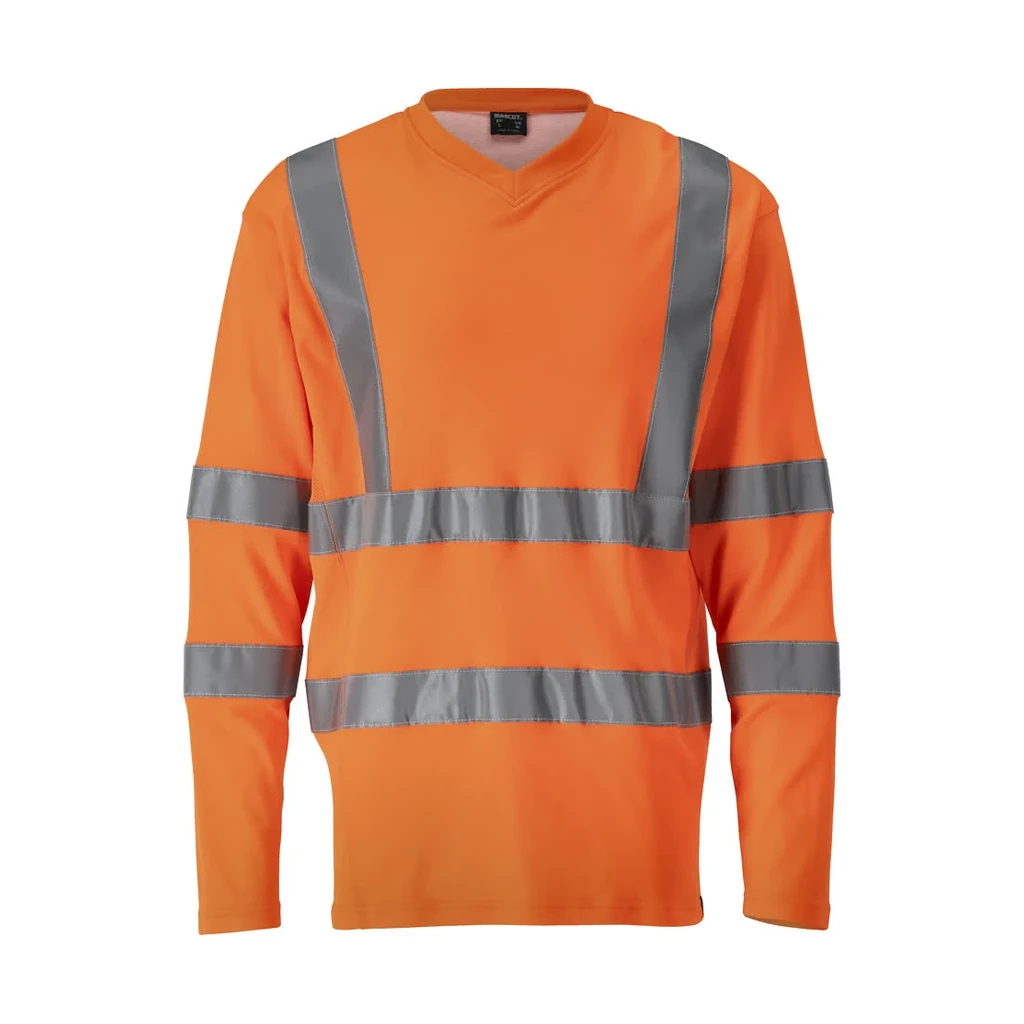 MASCOT® | T-Shirt Langarm SAFE CLASSIC | S | Hi-vis Orange