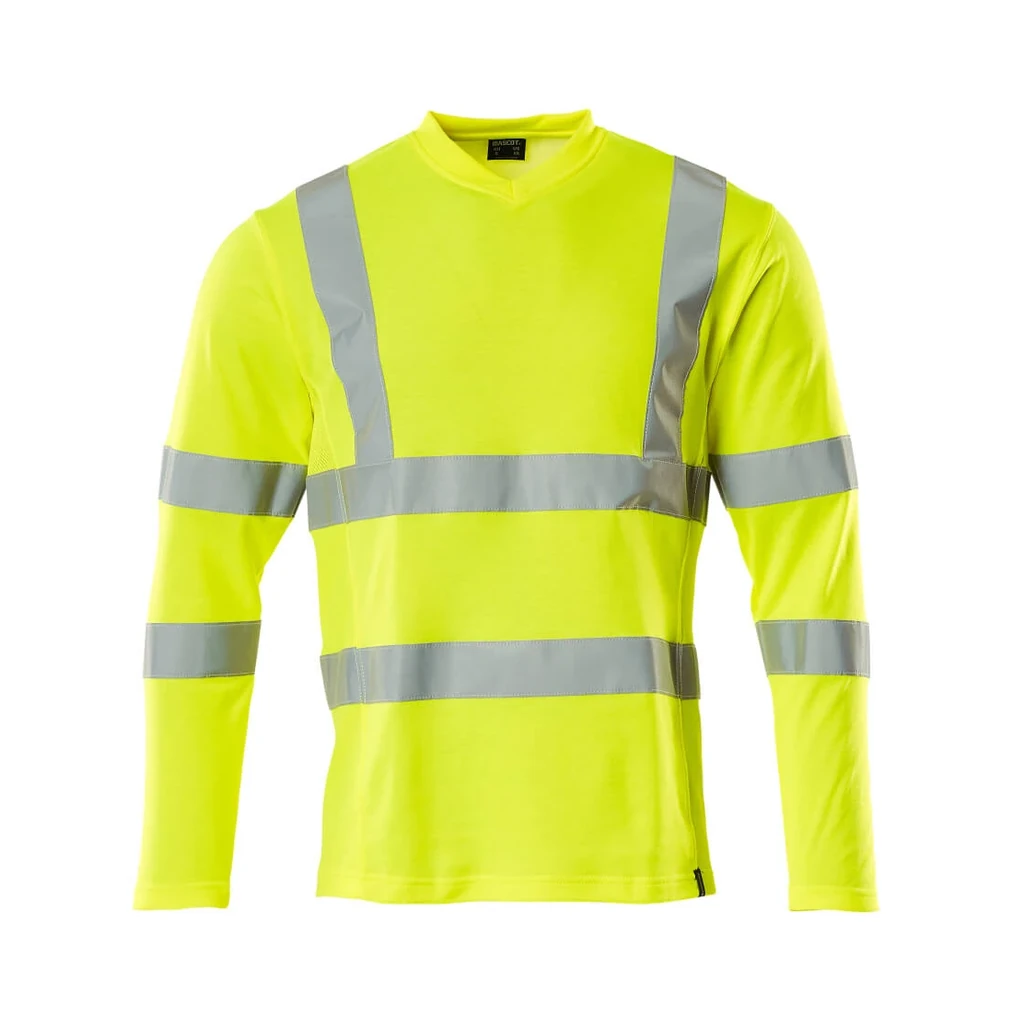 MASCOT® | T-Shirt Langarm SAFE CLASSIC | XL | Hi-vis Gelb