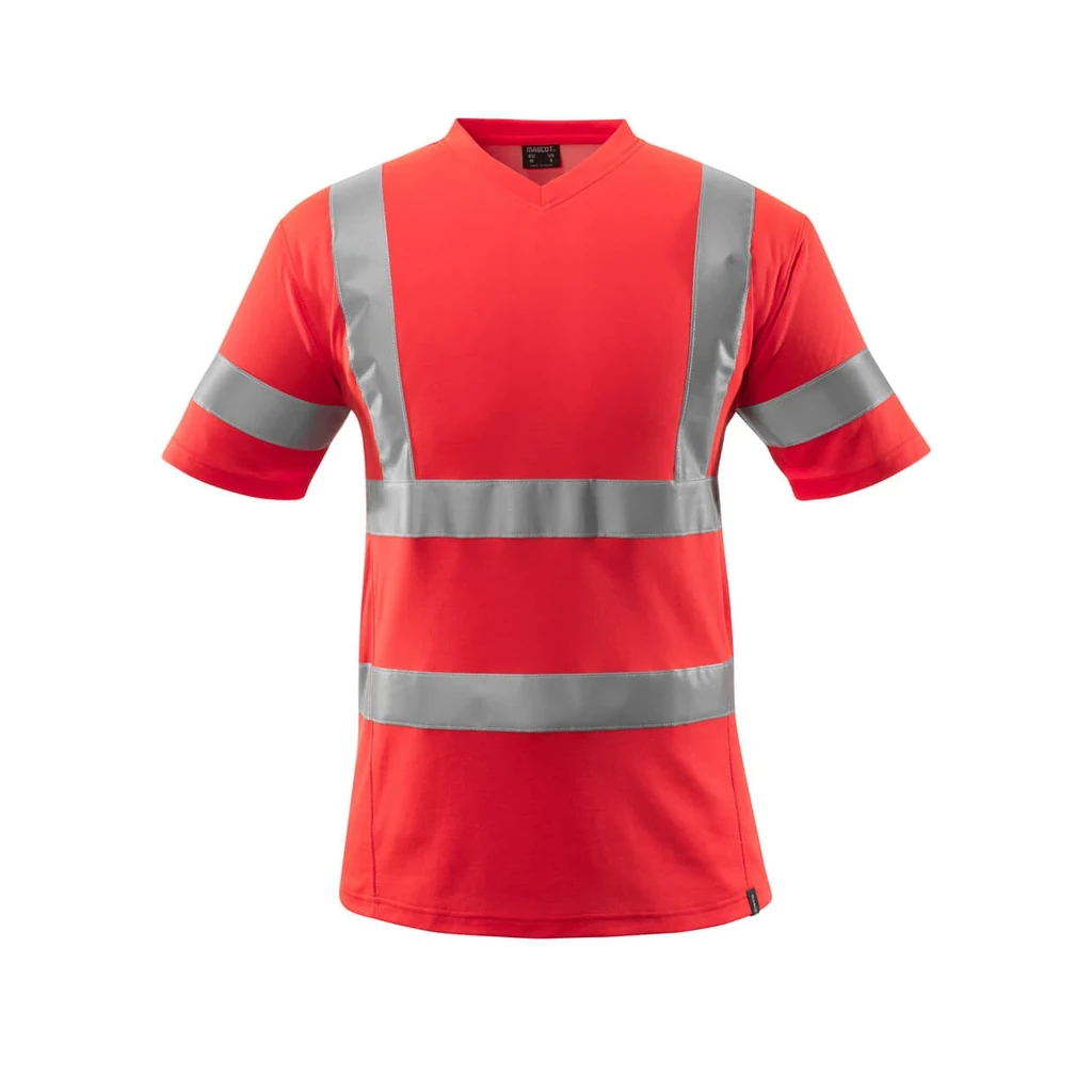 MASCOT® | T-Shirt SAFE CLASSIC | 2XL | Hi-vis Rot