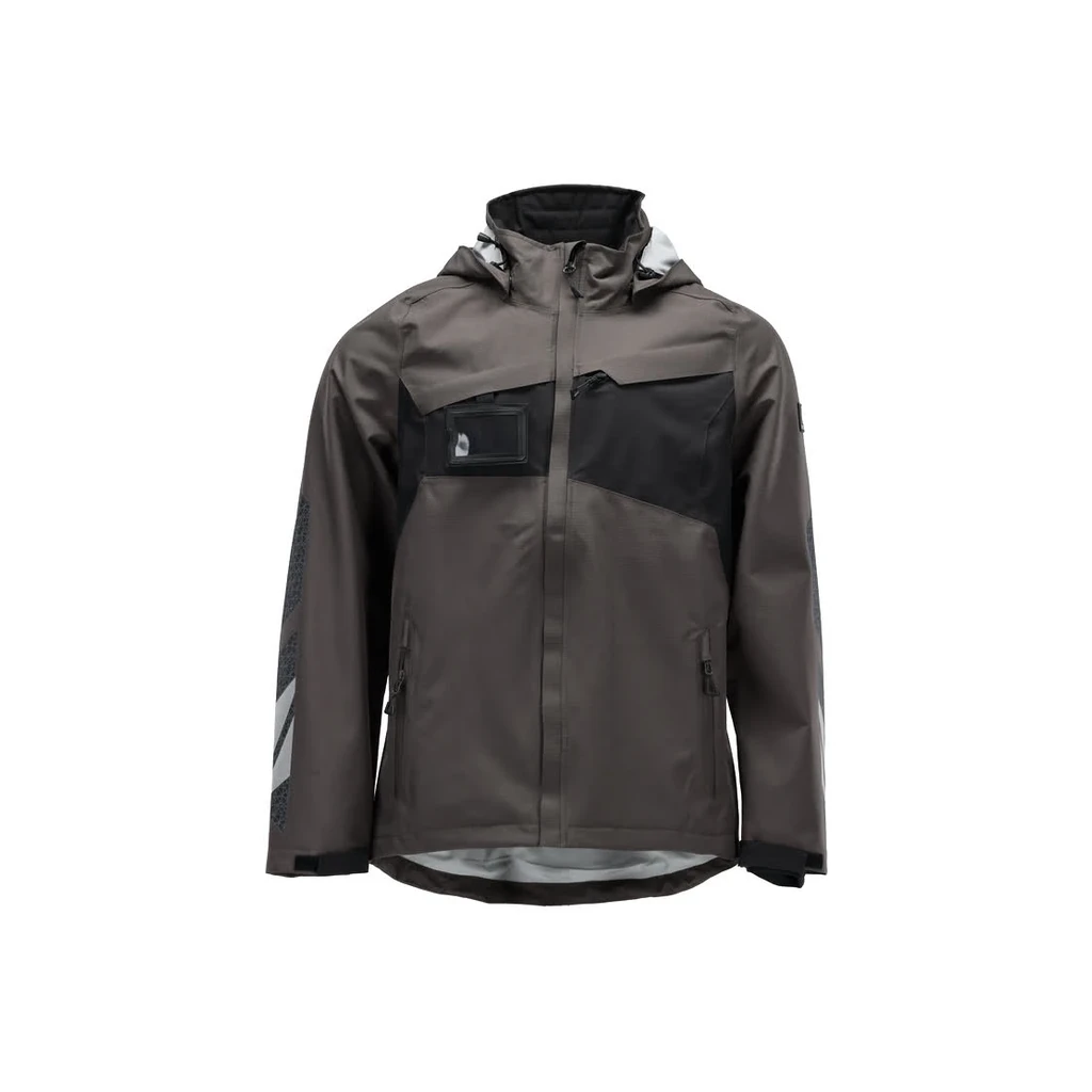 MASCOT® | Hard Shell Jacke ACCELERATE | XS | Dunkelanthrazit/Schwarz