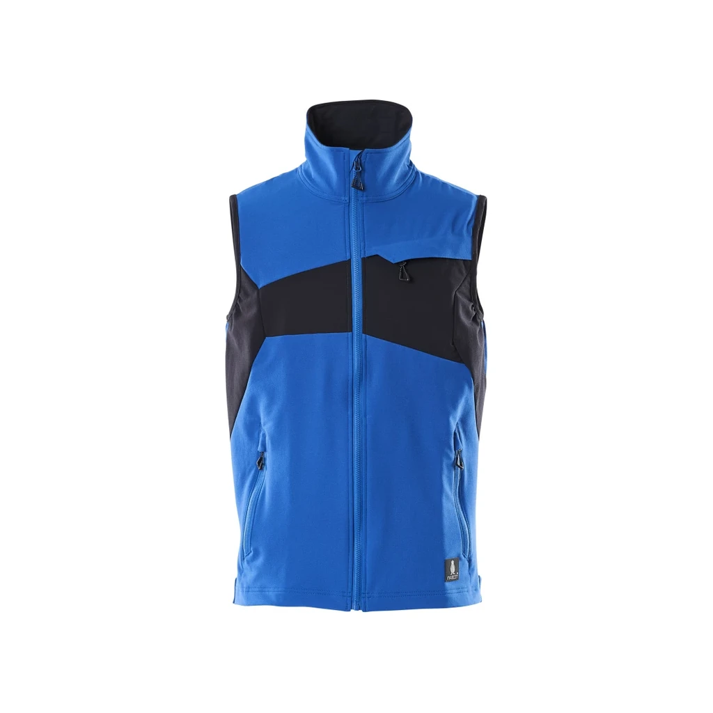 MASCOT® | Weste ACCELERATE | XL | Azurblau/Schwarzblau