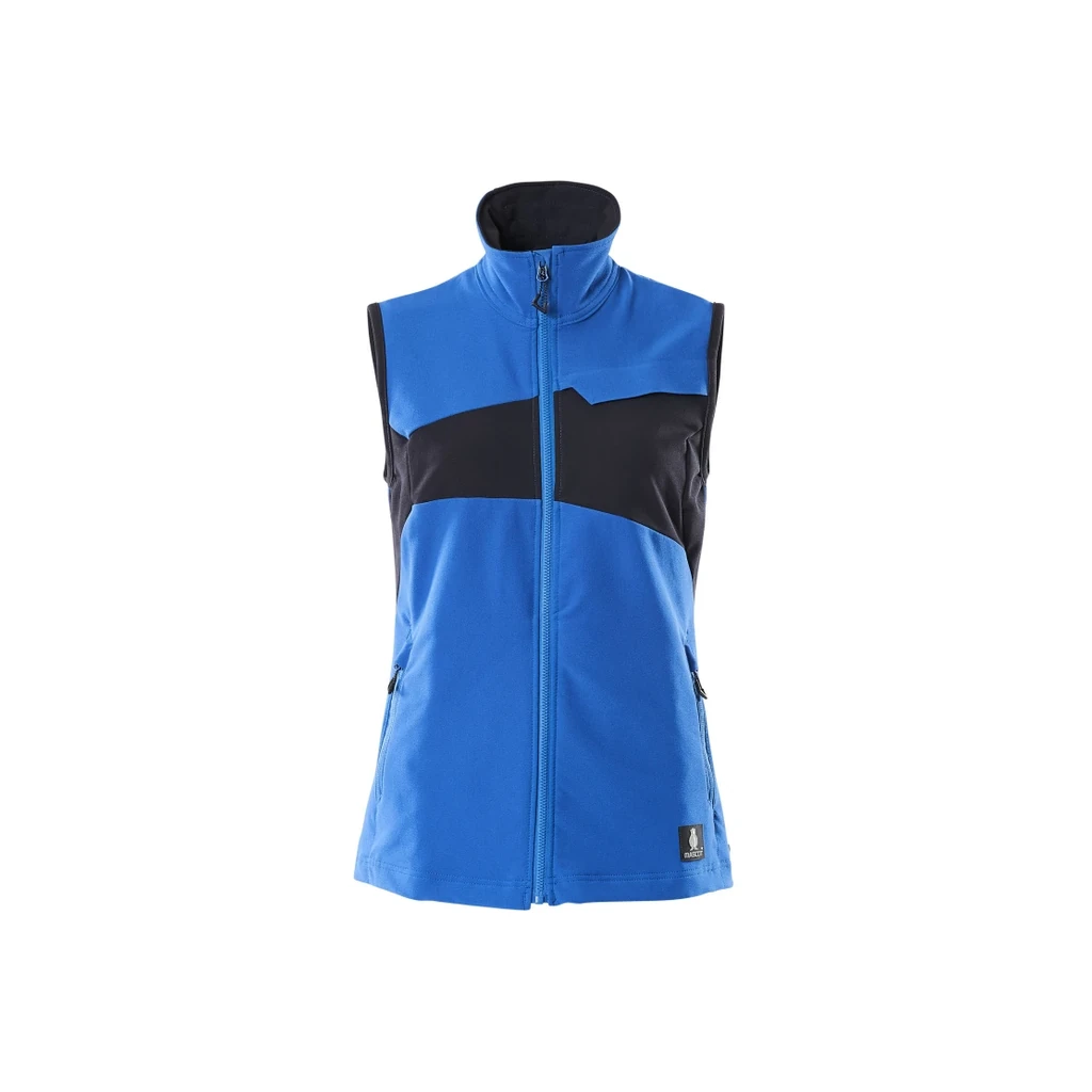 MASCOT® | Weste ACCELERATE | XL | Azurblau/Schwarzblau