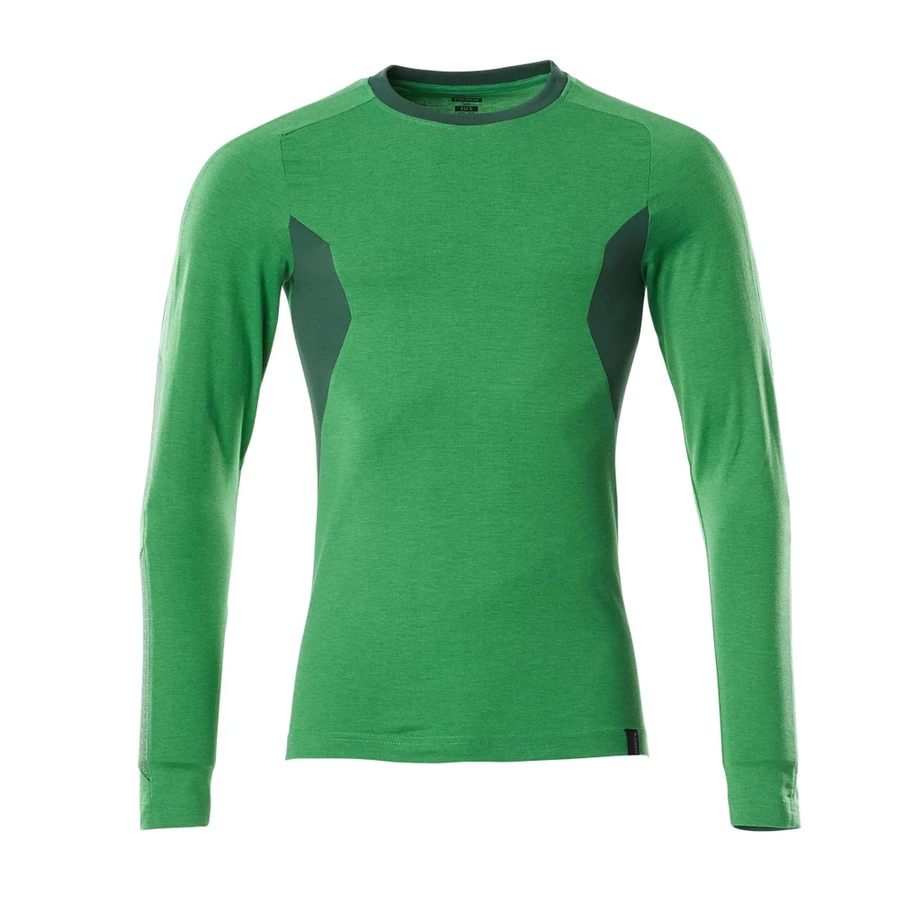 MASCOT® | T-Shirt Langarm ACCELERATE | 2XLONE | Grasgrün/Grün