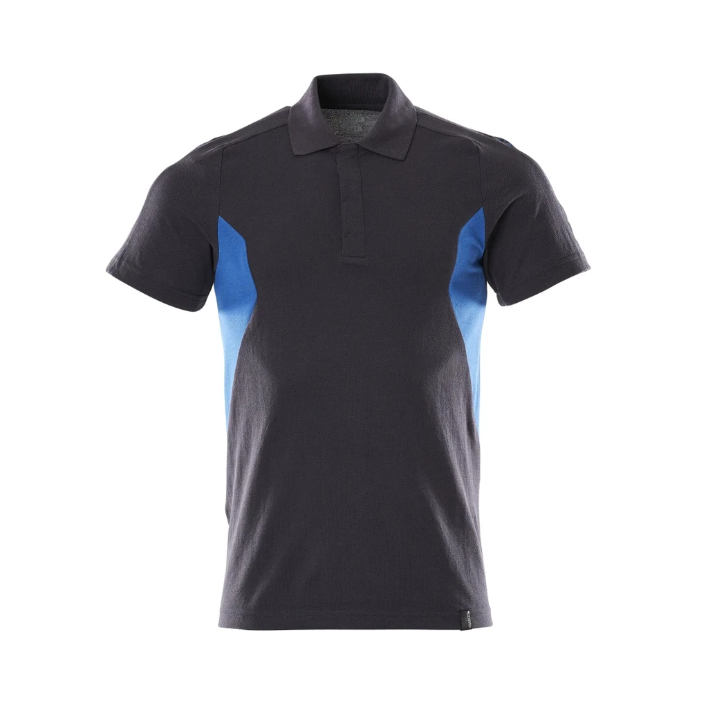 MASCOT® | Polo-Shirt ACCELERATE | 2XLONE | Schwarzblau/Azurblau