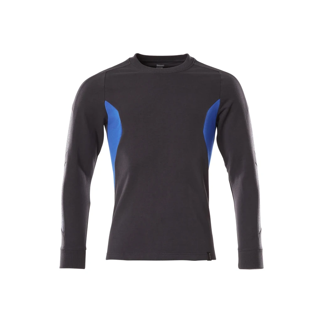 MASCOT® | Sweatshirt ACCELERATE | 2XLONE | Schwarzblau/Azurblau