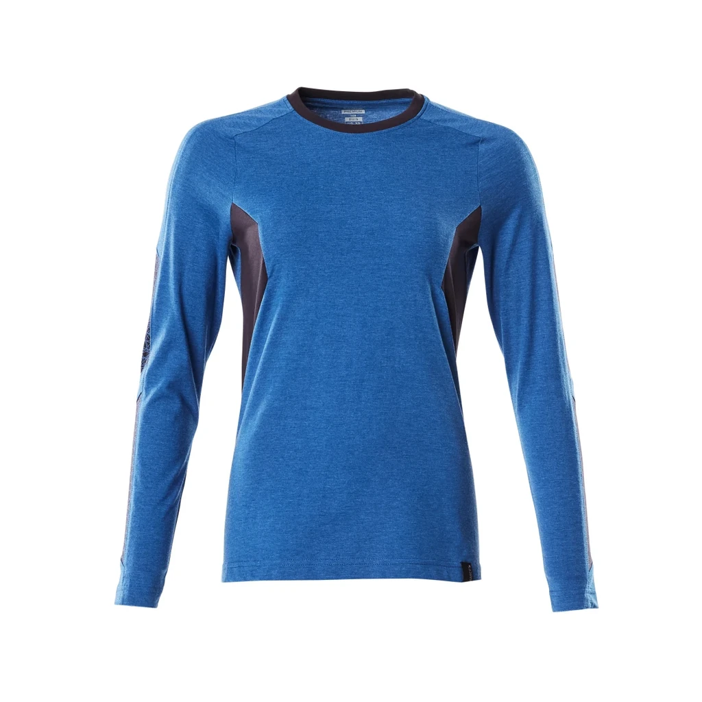 MASCOT® | T-Shirt Langarm ACCELERATE | 4XLONE | Azurblau/Schwarzblau