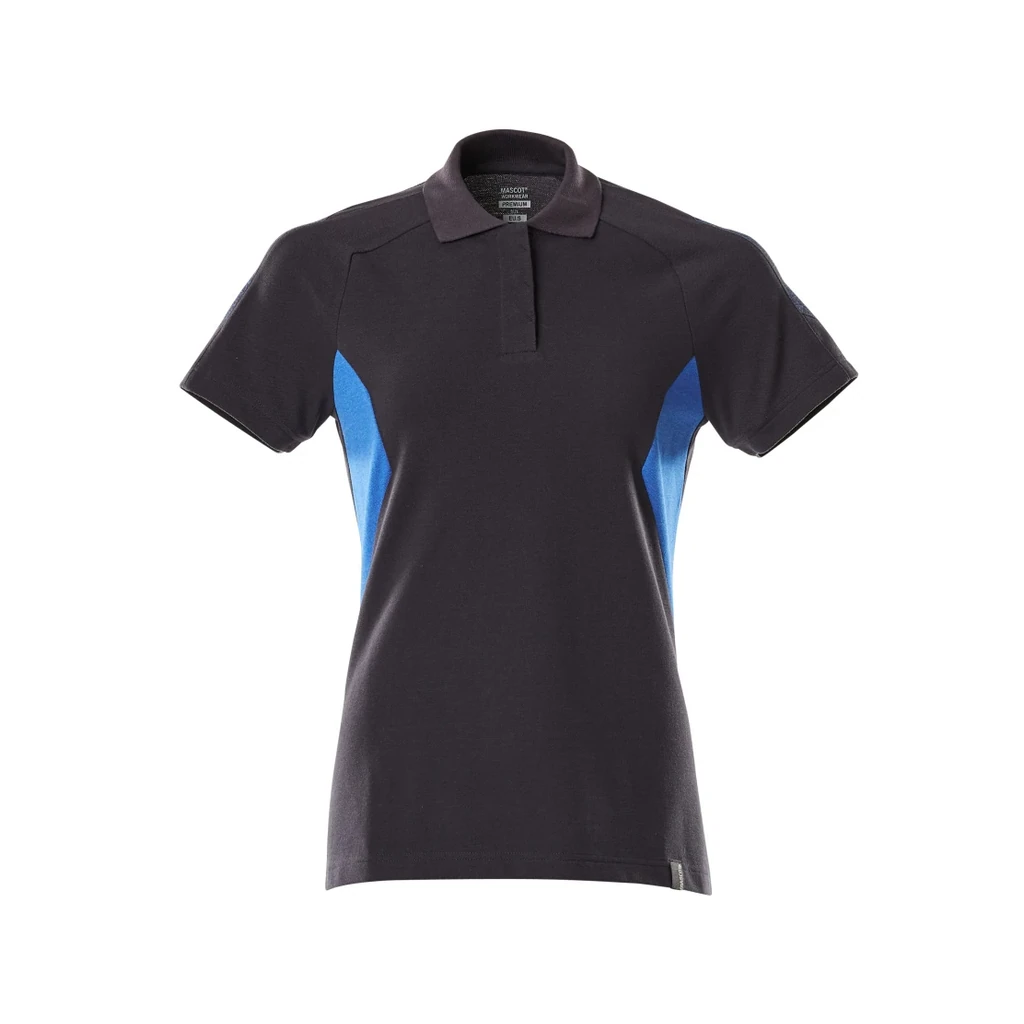 MASCOT® | Polo-Shirt ACCELERATE | 2XLONE | Schwarzblau/Azurblau