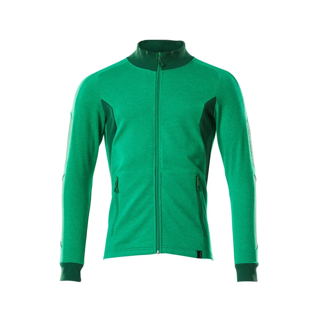 MASCOT® | Sweatshirt mit Reißverschluss ACCELERATE | 2XLONE | Grasgrün/Grün