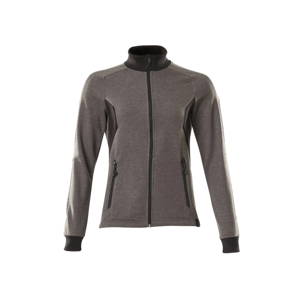 MASCOT® | Sweatshirt mit Reißverschluss ACCELERATE | 2XLONE | Dunkelanthrazit/Schwarz