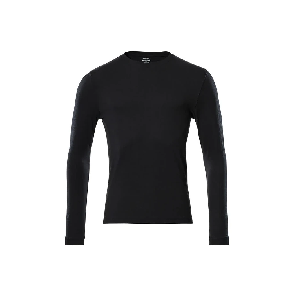 MASCOT® | T-Shirt Langarm CROSSOVER | S | Vollschwarz