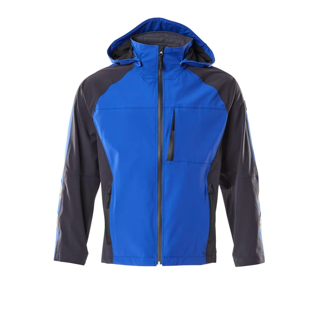 MASCOT® | Hard Shell Jacke UNIQUE | 2XL | Kornblau/Schwarzblau