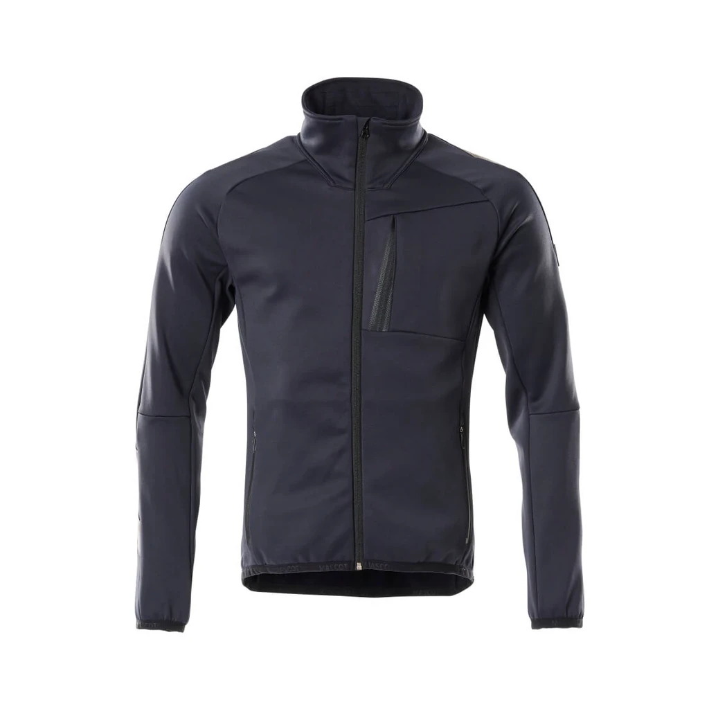 MASCOT® | Fleecepullover mit Reißverschluss UNIQUE | 2XL | Schwarzblau