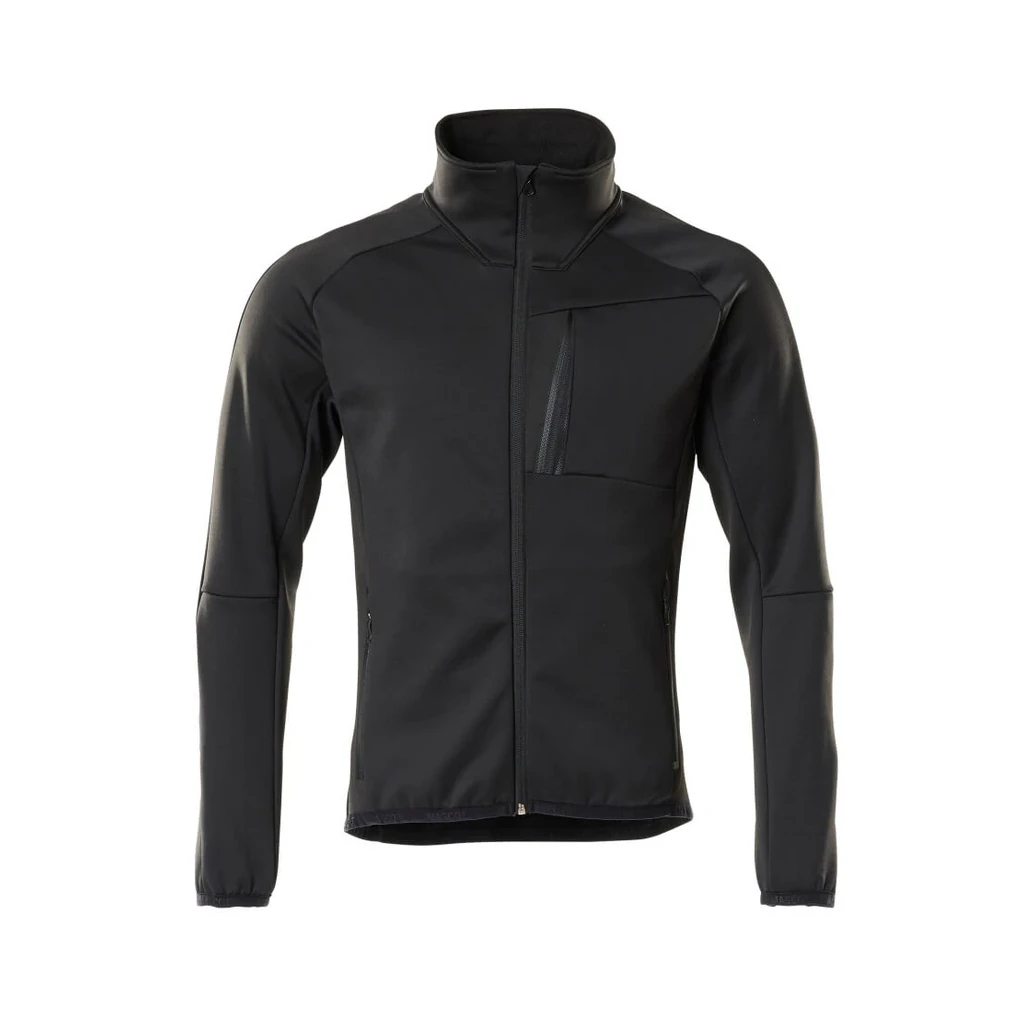 MASCOT® | Fleecepullover mit Reißverschluss UNIQUE | 2XL | Schwarz