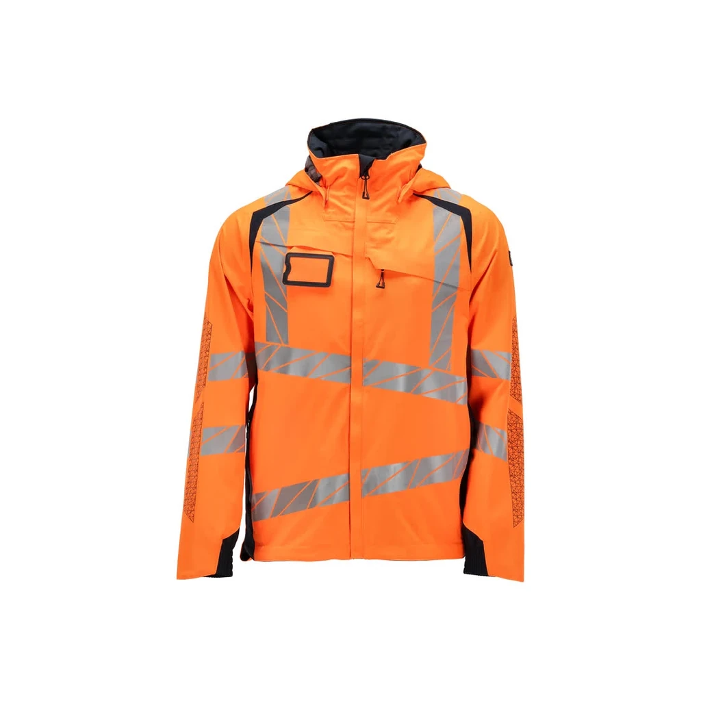 MASCOT® | Hard Shell Jacke ACCELERATE SAFE | 2XL | Hi-vis Orange/Schwarzblau