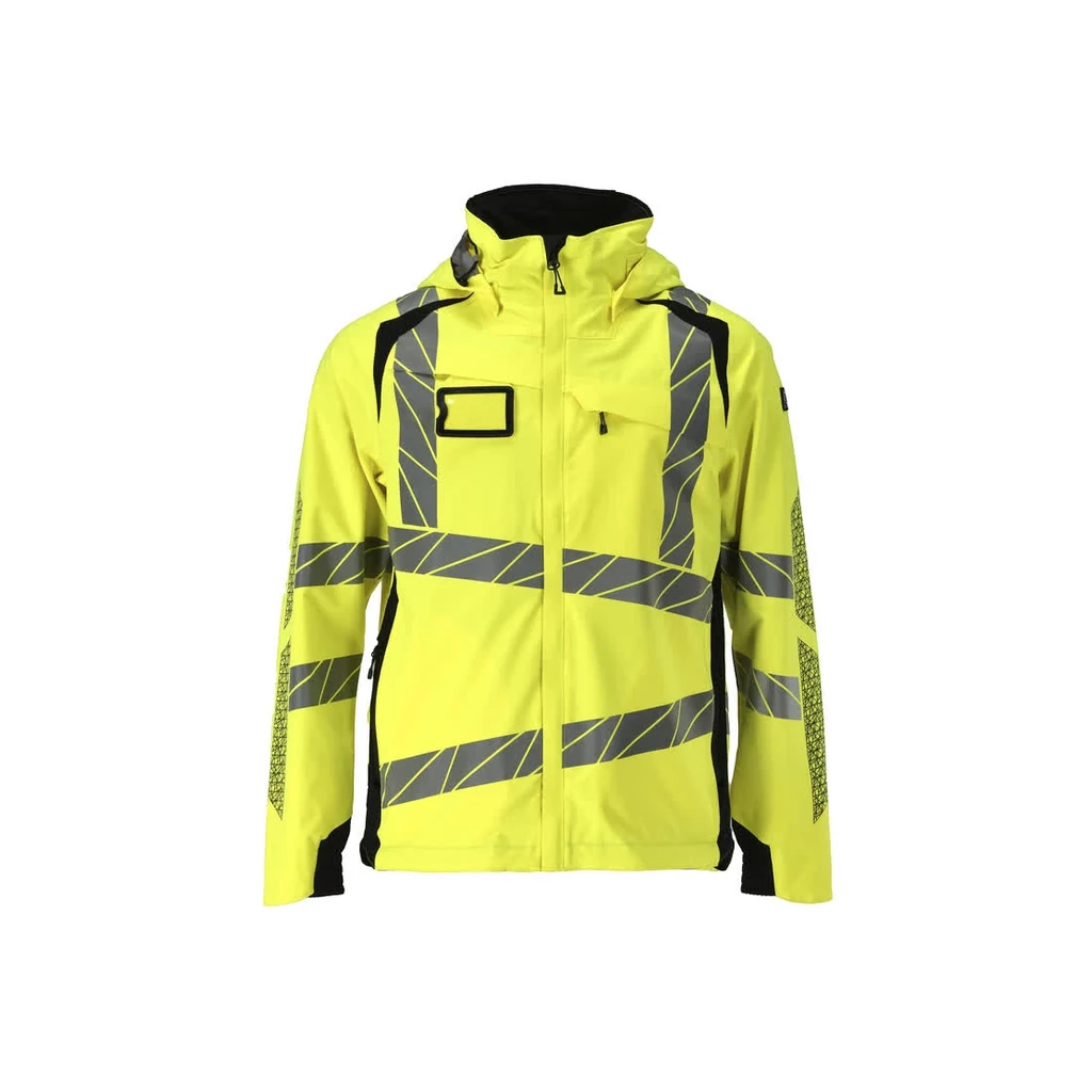 MASCOT® | Hard Shell Jacke ACCELERATE SAFE | 2XL | Hi-vis Gelb/Schwarz