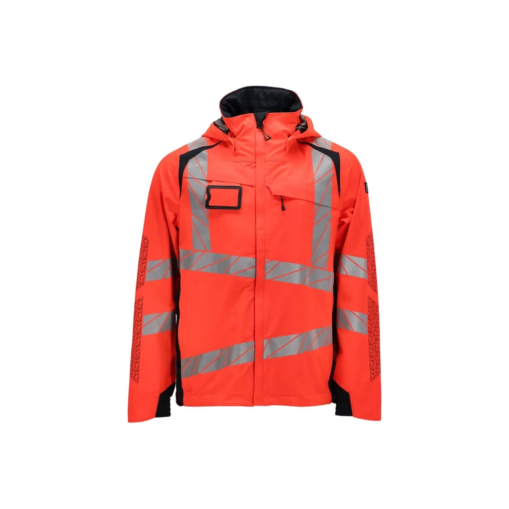 MASCOT® | Hard Shell Jacke ACCELERATE SAFE | 2XL | Hi-vis Rot/Schwarzblau