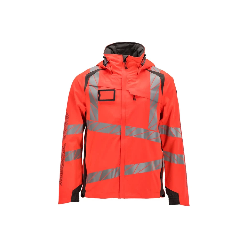 MASCOT® | Hard Shell Jacke ACCELERATE SAFE | 2XL | Hi-vis Rot/Dunkelanthrazit