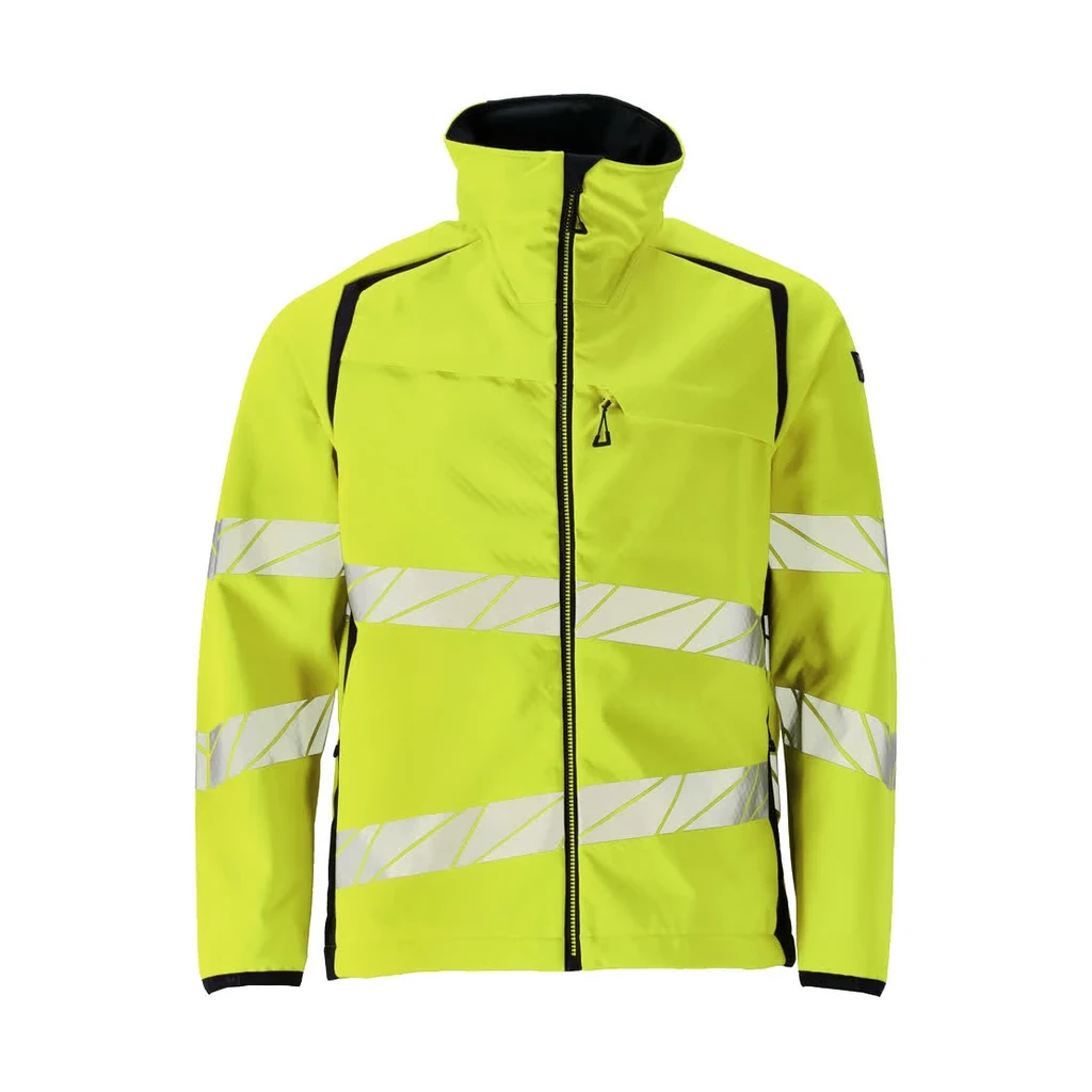 MASCOT® | Softshell Jacke ACCELERATE SAFE | 4XL | Hi-vis Gelb/Schwarzblau