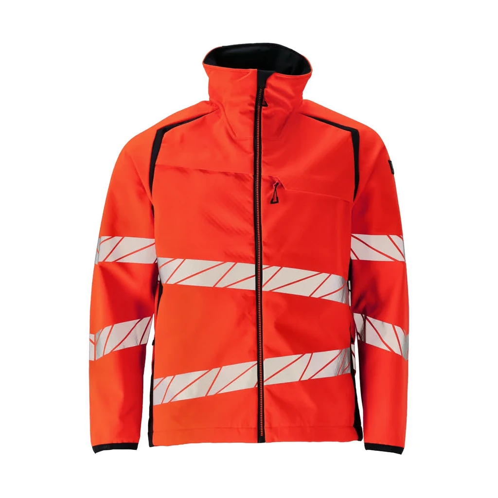 MASCOT® | Softshell Jacke ACCELERATE SAFE | 3XL | Hi-vis Rot/Schwarzblau